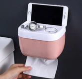 1 Pcs Wall Mounted Toilet Roll Holder